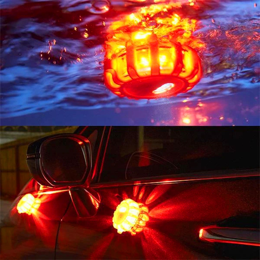 Lampe LED De Travail Pour Réparation Automobile, 1 Pièce, Avec Aimant,  Voyant D'avertissement Super Lumineux Pour Urgence Extérieure - Temu Belgium